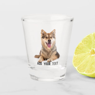 Custom Print Personalized Photo Shot Glass