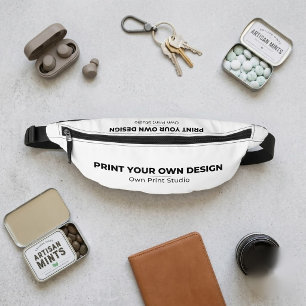 Custom Print Your Own Printing My Own To Order Fanny Pack
