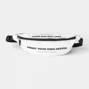 Custom Print Your Own Printing My Own To Order Fanny Pack