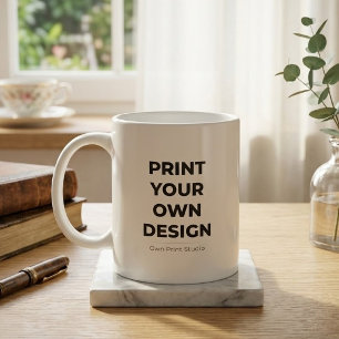 Custom Print Your Own Printing My Own To Order Large Coffee Mug