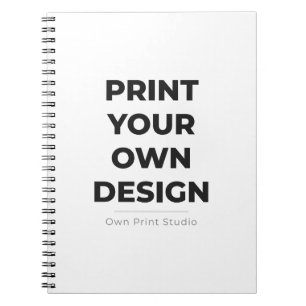 Custom Print Your Own   Printing My Own To Order Notebook