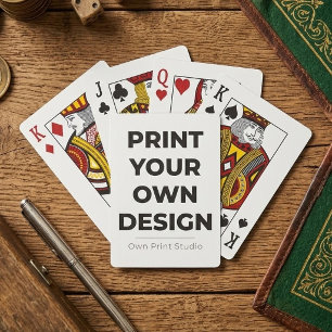 Custom Print Your Own Printing My Own To Order Playing Cards