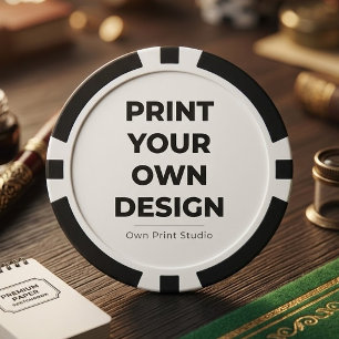 Custom Print Your Own   Printing My Own To Order Poker Chips