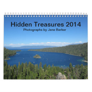 Custom Printed Calendar - Hidden Treasures 2014