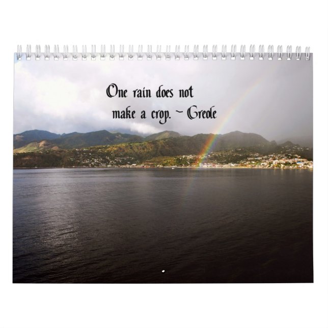 Custom Printed calendar Native American Indina (Cover)