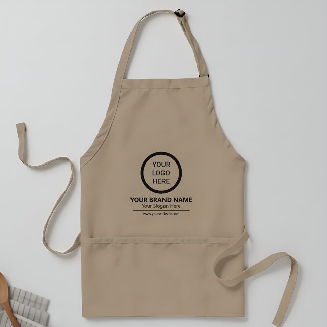 Custom Printed Company Logo Branded Promotional Standard Apron (Creator Uploaded)