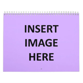 Custom Printed Monthly Calendar Template