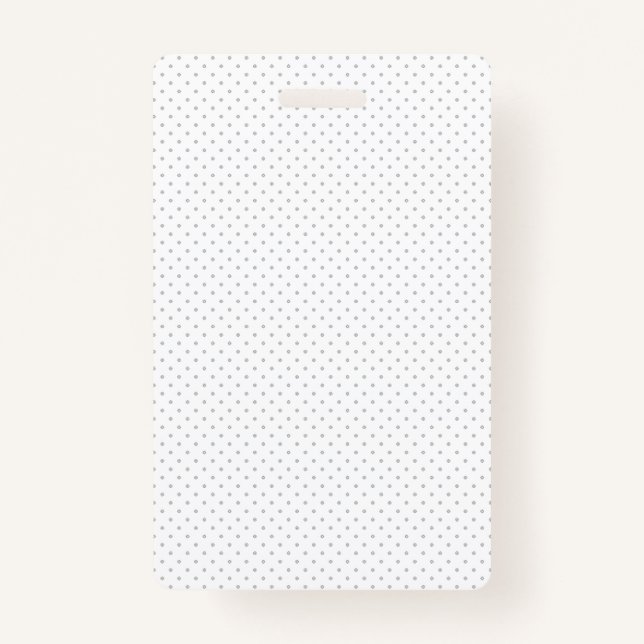  Custom Printed School, Event, Staff Name Tag Badge (Front)