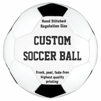 Custom Printed Soccer Ball to personalize