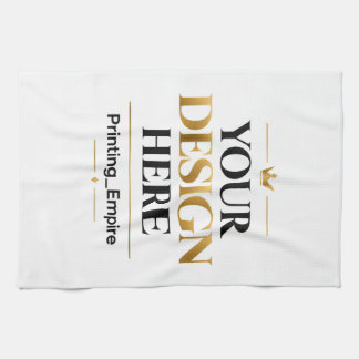 Custom Printing - No Minimum Wholesale Bulk Order Kitchen Towel