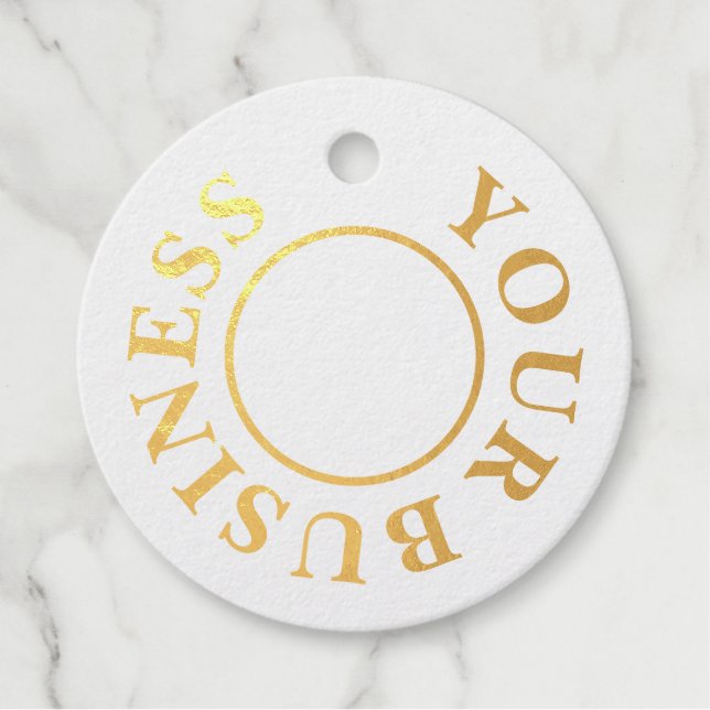 Custom product hang tag (Front)