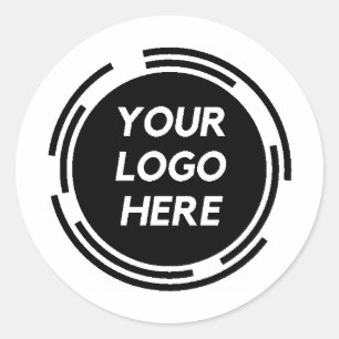 Custom Professional Business Logo Classic Round Sticker