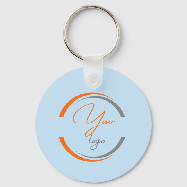 custom professional business logo only  keychain (Front)