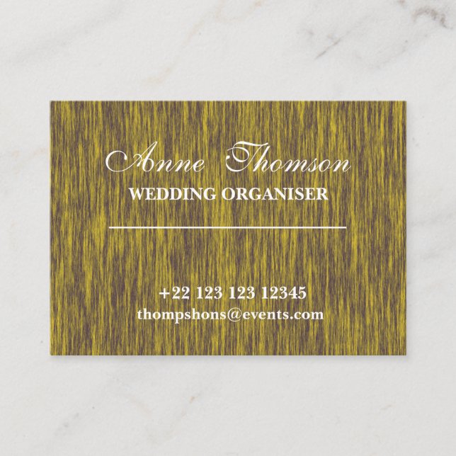Custom Professional Bussines Card (Front)