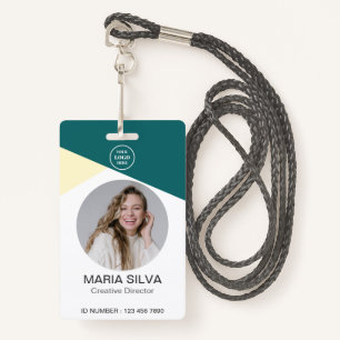 Custom Professional ID Employee Corporate Photo  Badge
