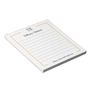 Custom Professional Notepad Minimalist Stationery