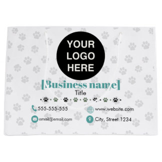 Custom Professional Paper Bag For Pet Business