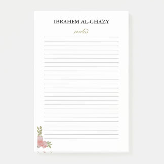 Custom Professional Post It Notes Design