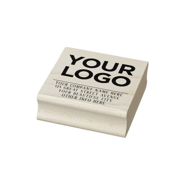 Custom Professional Return Address Business Logo Rubber Stamp (Stamp)