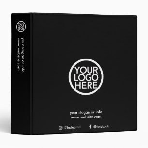 Custom Promotional Business Logo 3 Ring Binder