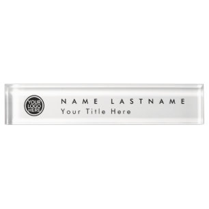 Custom Promotional Business Logo Nameplate