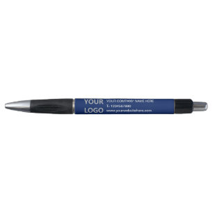 Custom Promotional Business Pen with Logo Text 