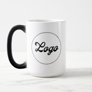 Custom Promotional Heat Changing Magic Logo Mug