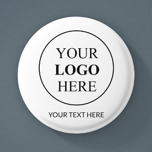 Custom Promotional Logo – No Minimum Order 1 Inch Round Button
