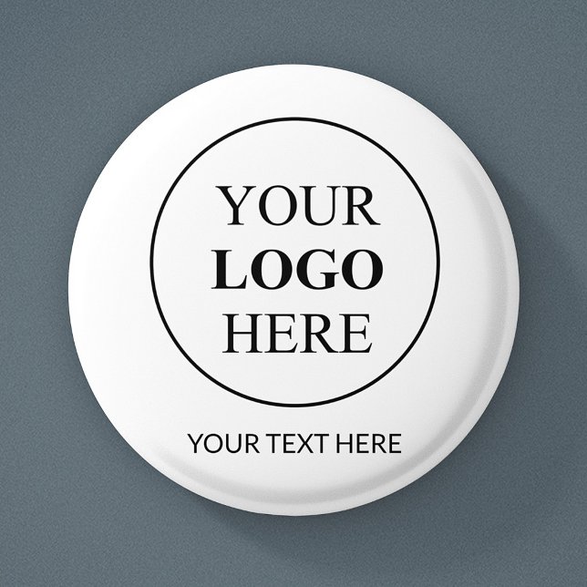 Custom Promotional Logo – No Minimum Order 1 Inch Round Button (Creator Uploaded)