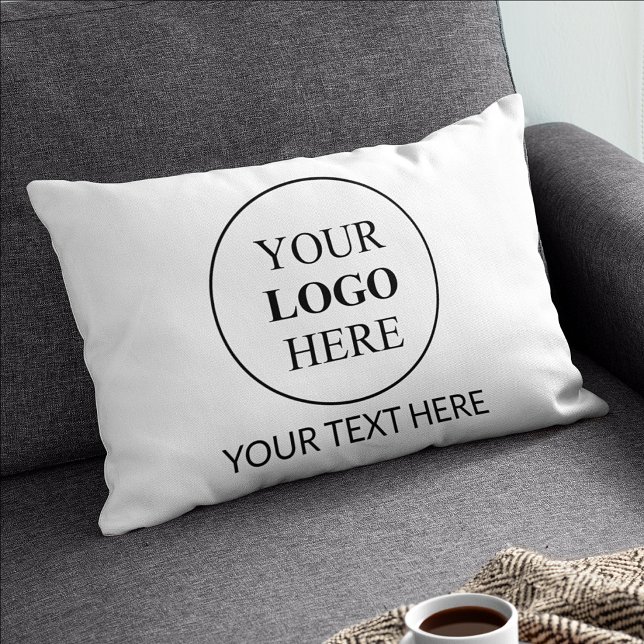Custom Promotional Logo – No Minimum Order Accent Pillow (Creator Uploaded)