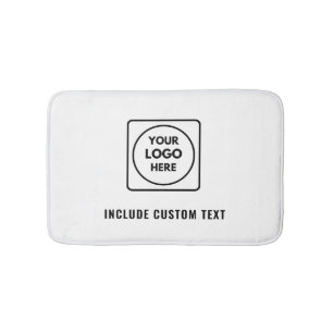 Custom Promotional Logo – No Minimum Order Bath Mat