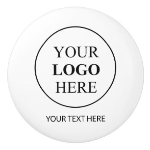 Custom Promotional Logo – No Minimum Order Ceramic Knob
