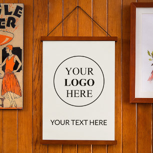 Custom Promotional Logo – No Minimum Order Hanging Tapestry