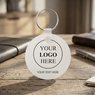 Custom Promotional Logo – No Minimum Order Keychain