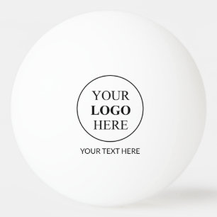 Custom Promotional Logo – No Minimum Order Ping Pong Ball