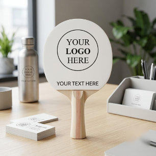 Custom Promotional Logo – No Minimum Order Ping Pong Paddle