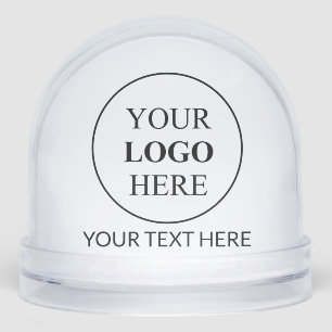 Custom Promotional Logo – No Minimum Order Snowglobe