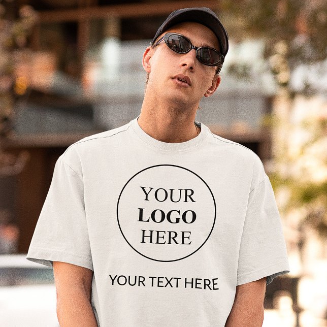 Custom Promotional Logo – No Minimum Order T-Shirt (Creator Uploaded)