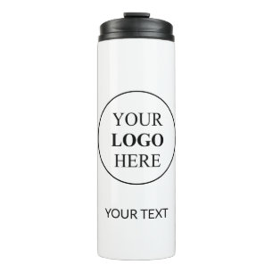 Custom Promotional Logo – No Minimum Order Thermal Tumbler