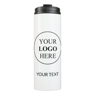 Custom Promotional Logo – No Minimum Order Thermal Tumbler