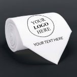 Custom Promotional Logo – No Minimum Order Tie<br><div class="desc">✨ Promote your business easily! Get custom promotional items 🛍️ with your logo 🖋️ – no minimum order required. Perfect for marketing,  events 🎉,  and corporate branding 🚀. Personalized just for your business!</div>