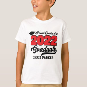 CUSTOM Proud Cousin of a 2022 Graduate T-Shirt