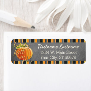 Custom Pumpkin Orange Green Stripes Pattern