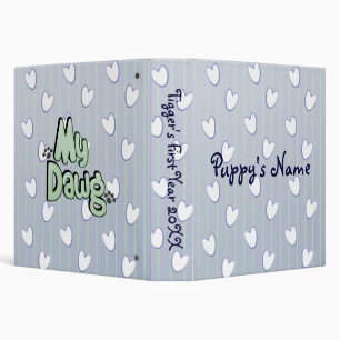 Custom Puppy Dog Photo Binder Scrapbook