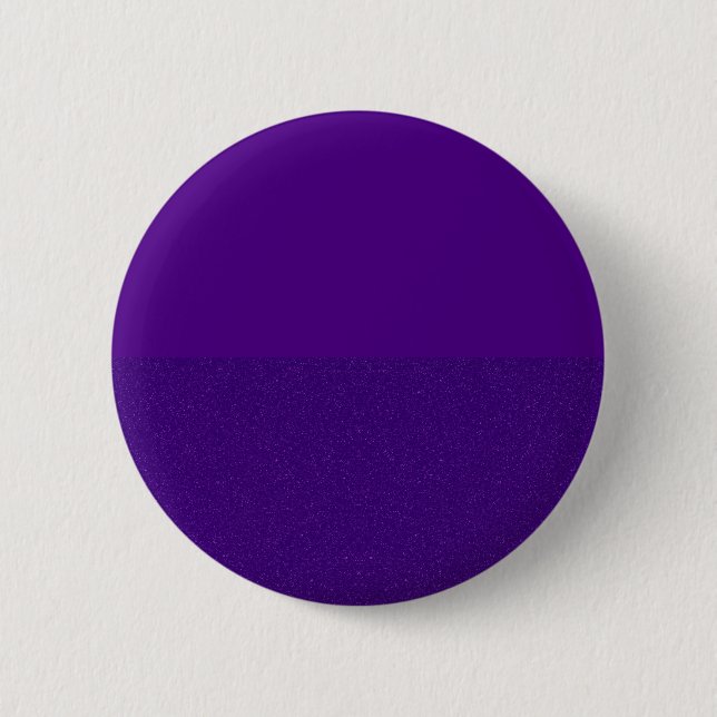 Custom Purple Glitter‑Bottom Pin Button (Front)