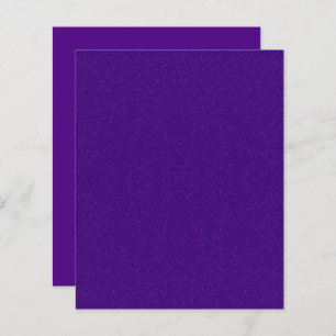 Custom Purple Glitter Paper Sheet