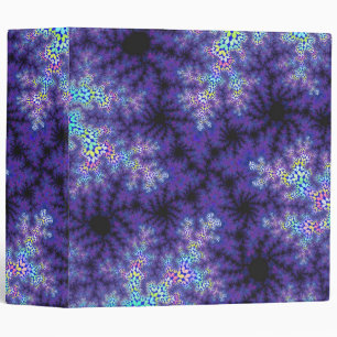 Custom Purple Pastel Speckle Binder