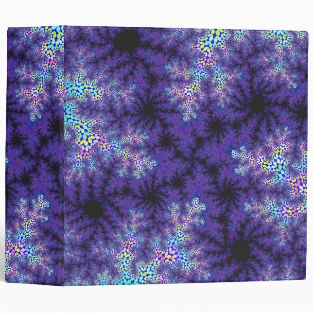 Custom Purple Pastel Speckle Binder (Front/Spine)