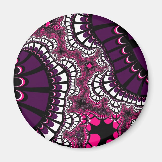 Custom Purple Pink Remix Magnet (Front)