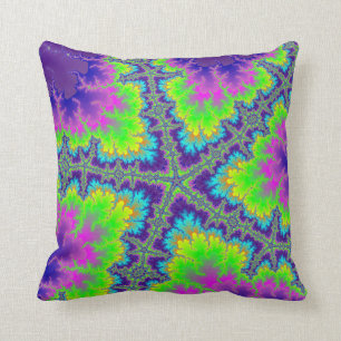 Custom Purple Reef Starfish Throw Pillow